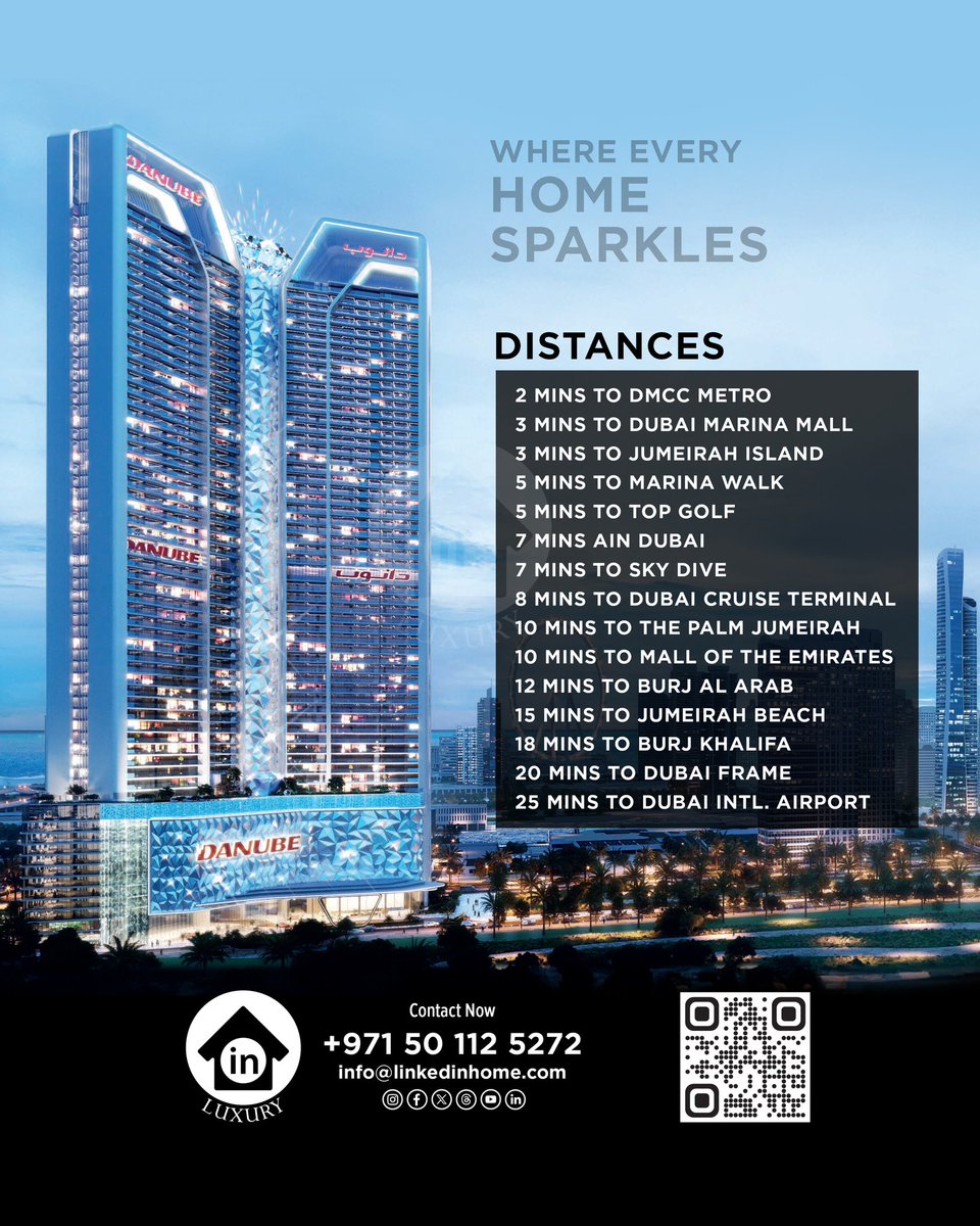 Rulehomes's tweet photo. مستوحاة من الرمز النهائي للكمال، يجسد DIAMONDZ من Danube.
Taking inspiration from the ultimate symbol of perfection, DIAMONDZ.
عقارات دبي 杜拜房地產 Immobilier à Dubaï
#danubeproperty #diamondz #jlt
لينكدان_هوم# #linkedinhome #realestate #dubai #newdestination #ഡ്രീംഹോം #new https://t.co/aEKtFIoALP