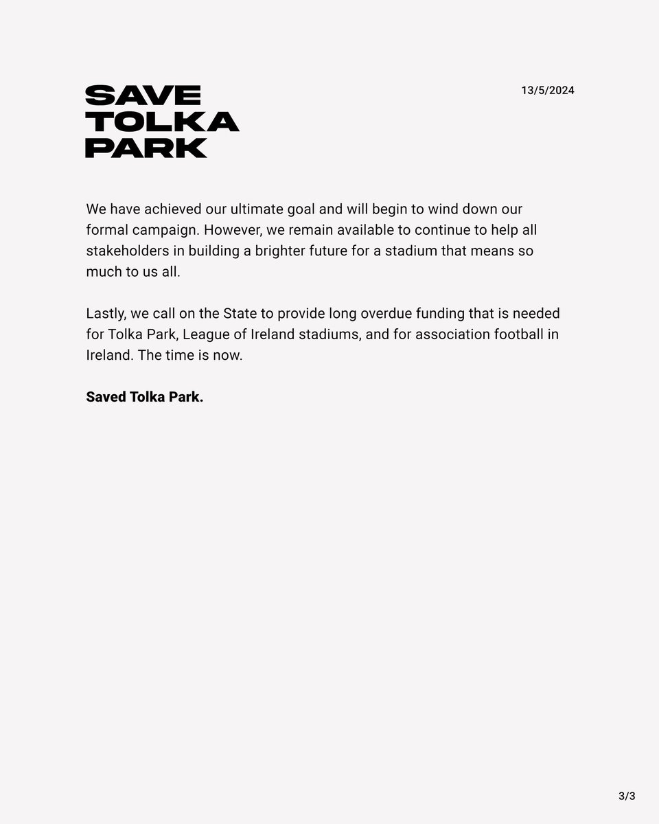 Save Tolka Park tweet media