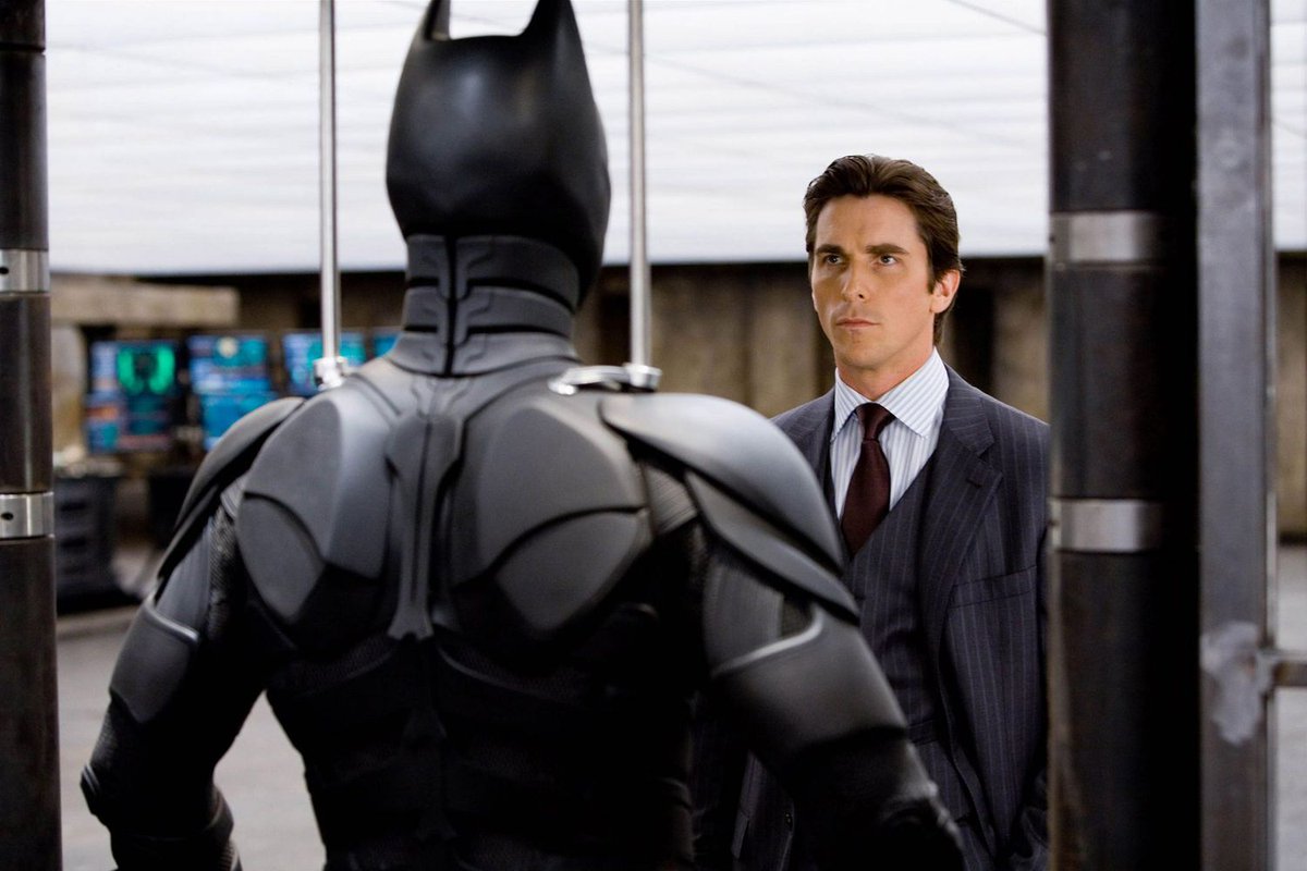 RealNoah's tweet photo. Dans l'histoire hors-comics l'adaptation des jeux Arkham restera à jamais la plus grande version du chevalier noir.

Concernant les Batman sur grand écran c'est et restera Affleck et en Bruce Wayne c'est Bale.

Et si on parle de film seulement c'est The Dark Knight.

Donc...non. https://t.co/AgIGNlT8uz