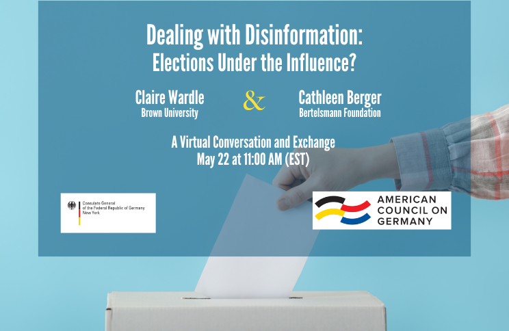 Next week, on May 22nd, @cward1e & @_cberger_ will join us to talk about foreign and home-grown information manipulation & elections. Together with @ACG_USA, we invite you to tune in to the next installment of our series 'Dealing with Disinformation': us02web.zoom.us/webinar/regist…