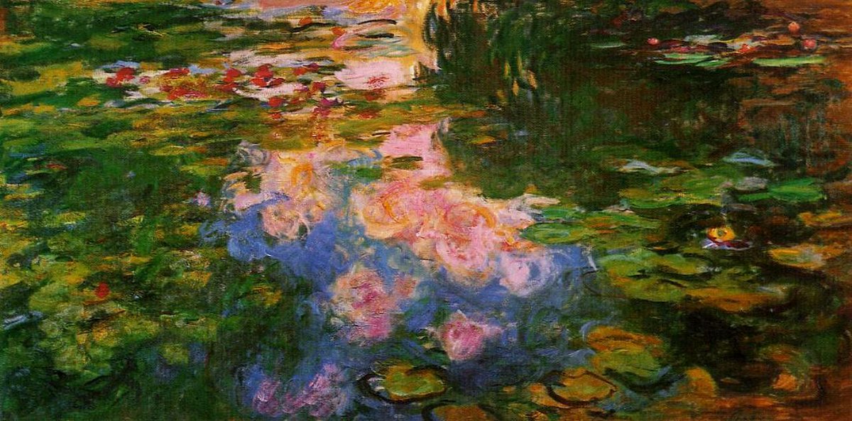 Water Lily Pond, 1919 linktr.ee/monet_artbot