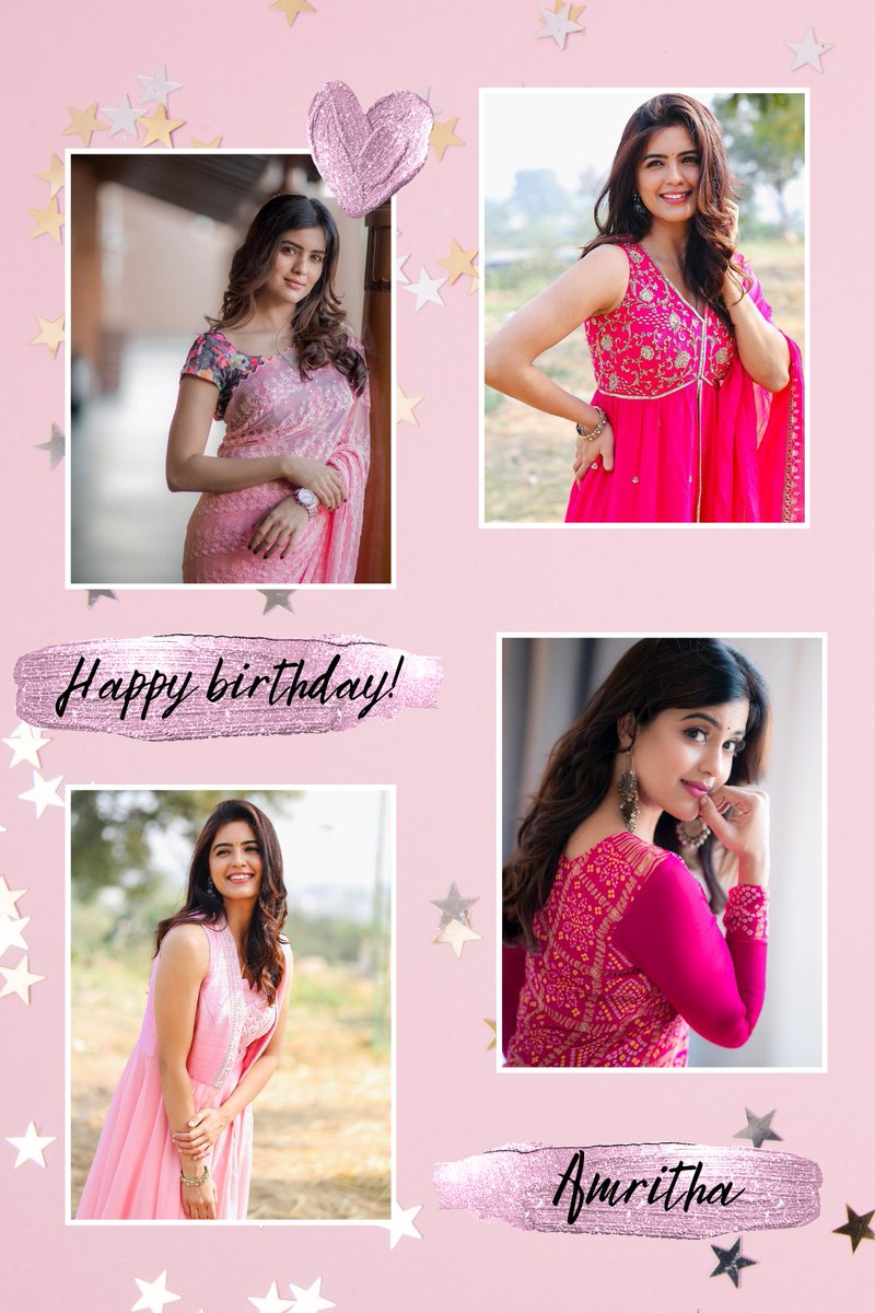 Amritha_Army's tweet photo. Happy Birthday Thalaivi! 🥳
May you shine more on screens and in our hearts 💕 Love you lots
@Actor_Amritha #AmrithaAiyer #HBDAmritha https://t.co/WX5IF9h1i2