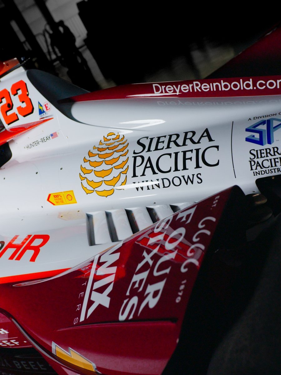 We are proud to announce @SierraPacWindow will return to the team for the 108th Running of the #Indy500, and will be featured on the No. 23 car driven by @RyanHunterReay! #DrivenByDRR | @CusickMSports | @IndyCar | @IMS | @TeamChevy