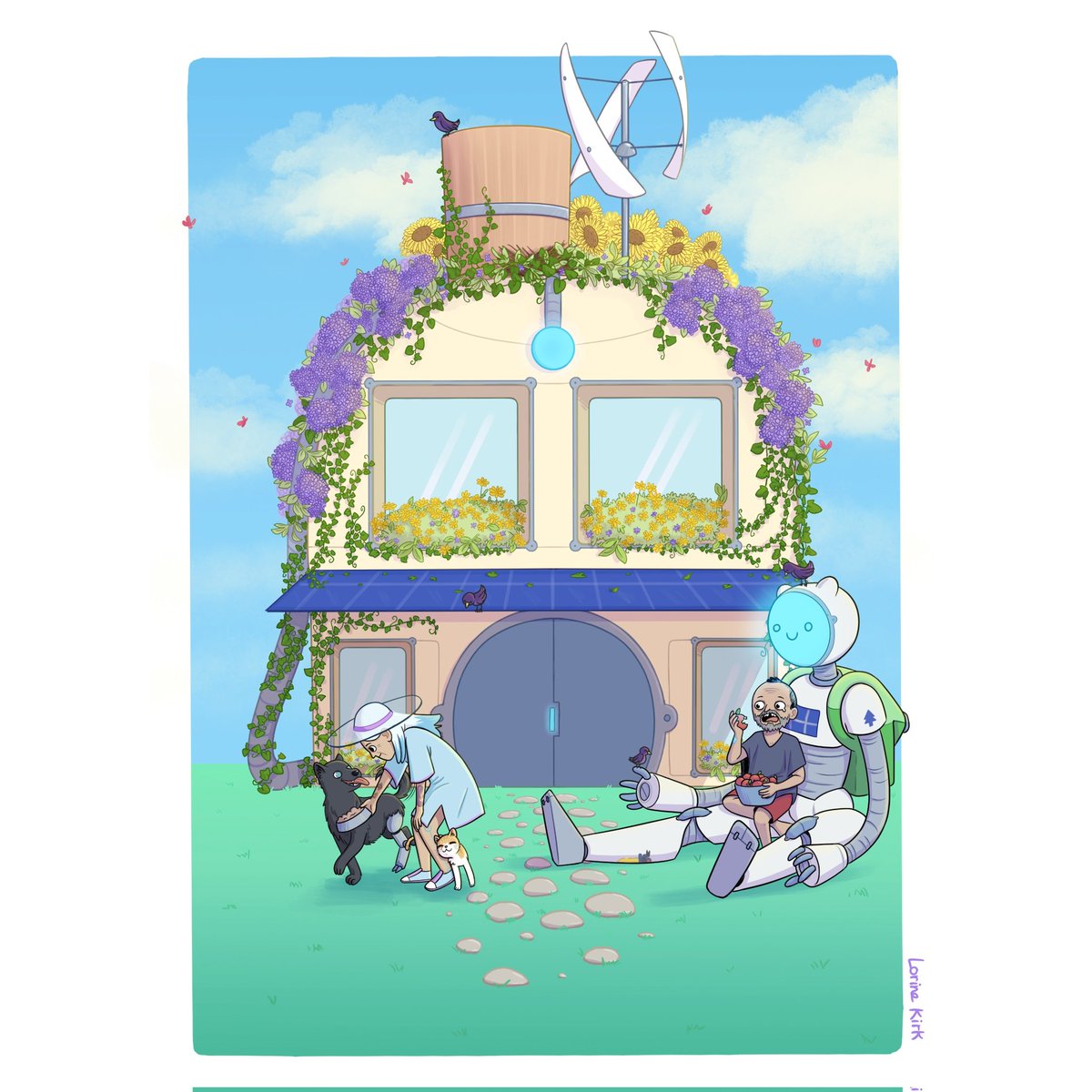 Lorine Kirk tweet media