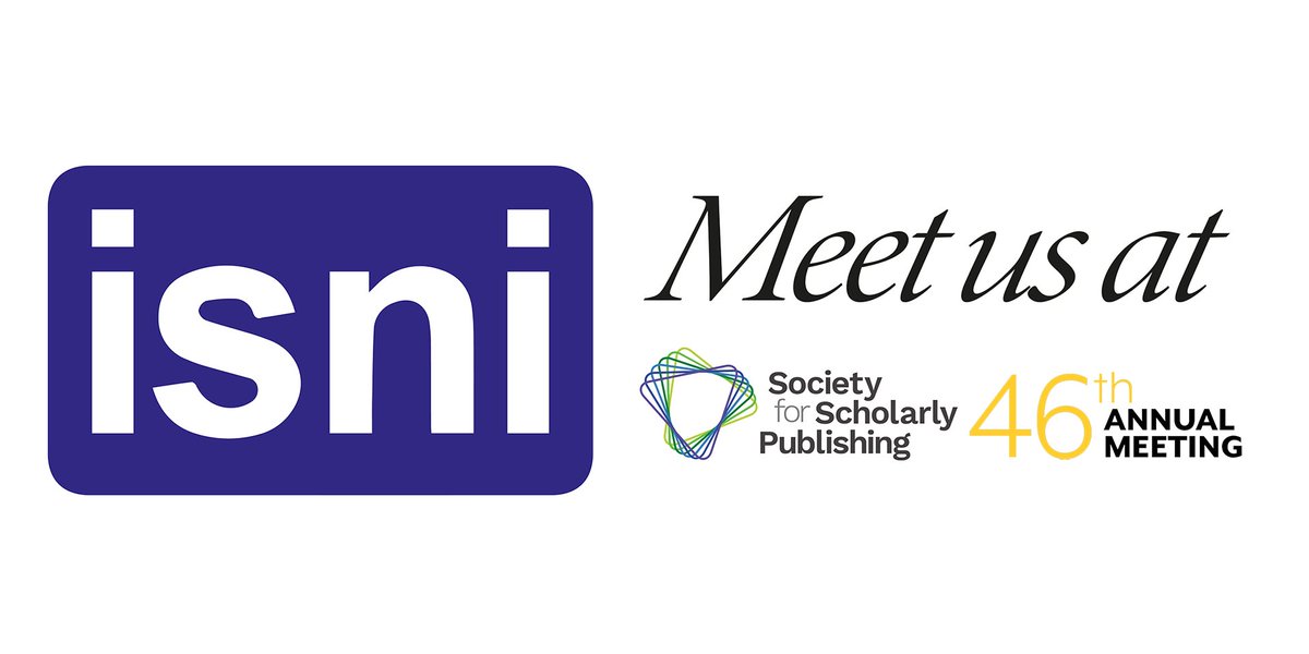 ⏰Are you ready for #SSP2024?🎇On May 29th, we'll unveil our poster - #ISNI: Curated, Interoperable, Persistent Identifiers - at the @ScholarlyPub Annual Meeting.👉Connect with us throughout the event to learn about the benefits, including how #ISNIs support #ResearchIntegrity!🌎