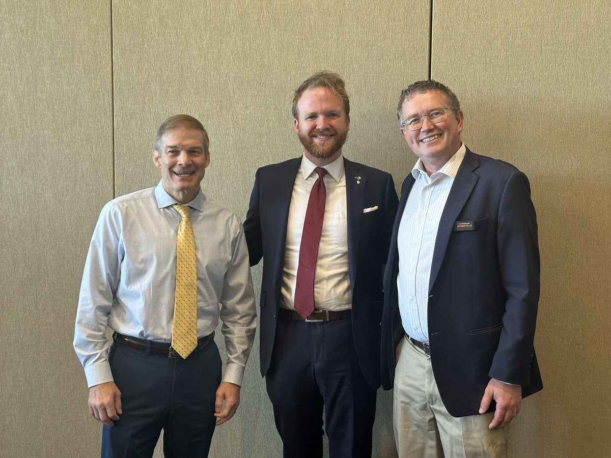 Very few people understand the role of government better than Thomas Massie and Jim Jordan! These two incredible fighters in DC are inspirations to me!