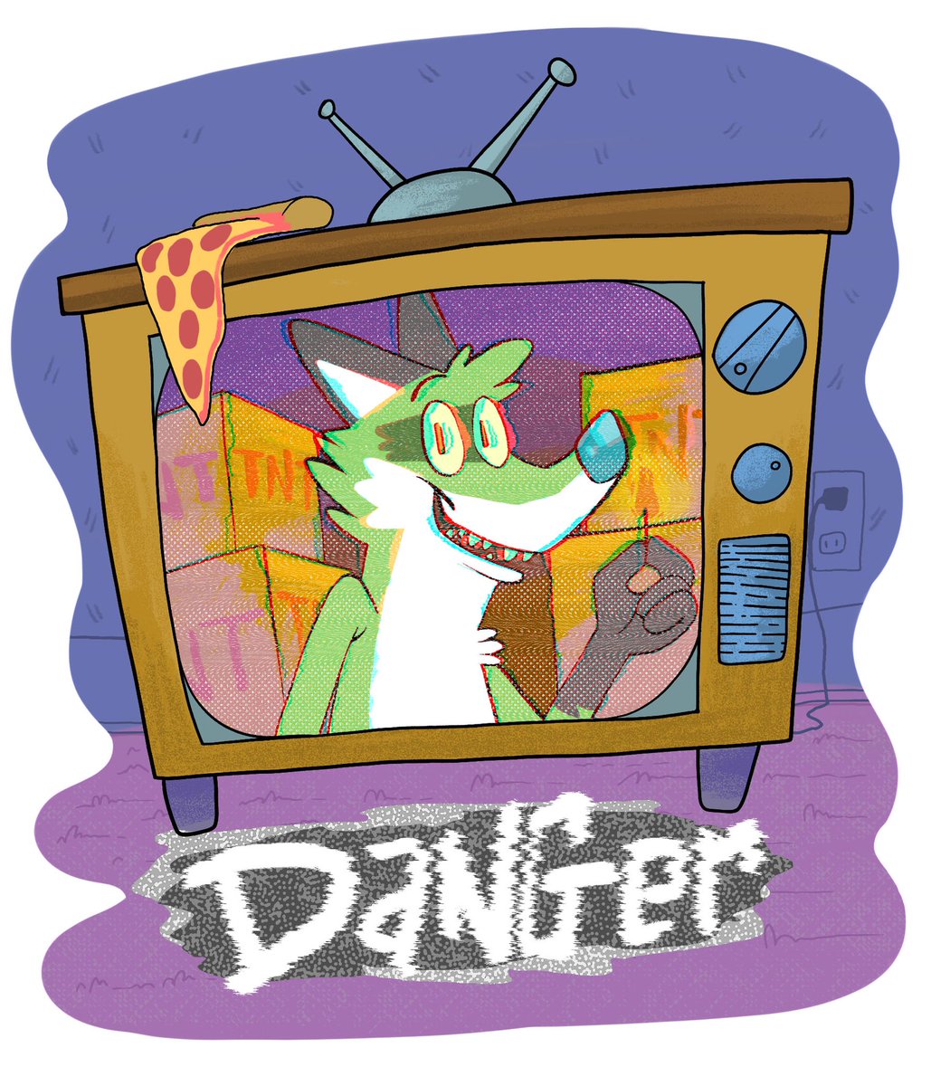 「I'm doing a round of these old TV badges」|HearthFox🪶 ΘΔのイラスト