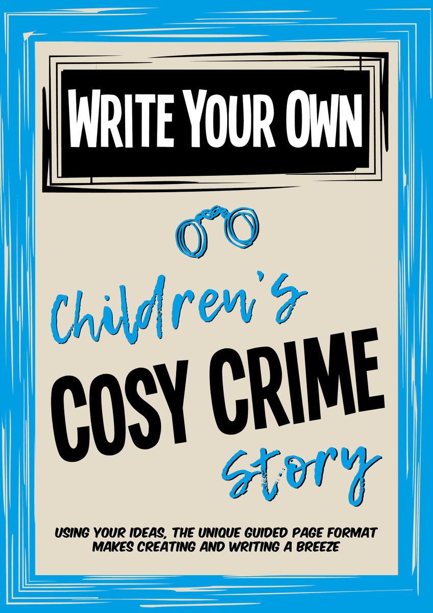 🧵FREE WRITING PROJECT! I'm *delighted* to announce the launch of a new writing project, perfect for Year 6 post-SATs, or teens who are keen writers. It is a 'Write-your-own Cosy Crime' book, and is ready to roll - all the teacher needs to do is to print enough copies. 1/4
