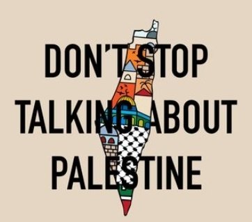 Great week ✊🏽 
Don't stop talking about Palestine 🇵🇸
#EndTheOccupation
#Stop_the_GENOCIDE
#StopBombingGaza
#casefireNow
#JusticeForGaza
#JusticeForPalestine 🇵🇸
#PalestineWillBeFree 🇵🇸