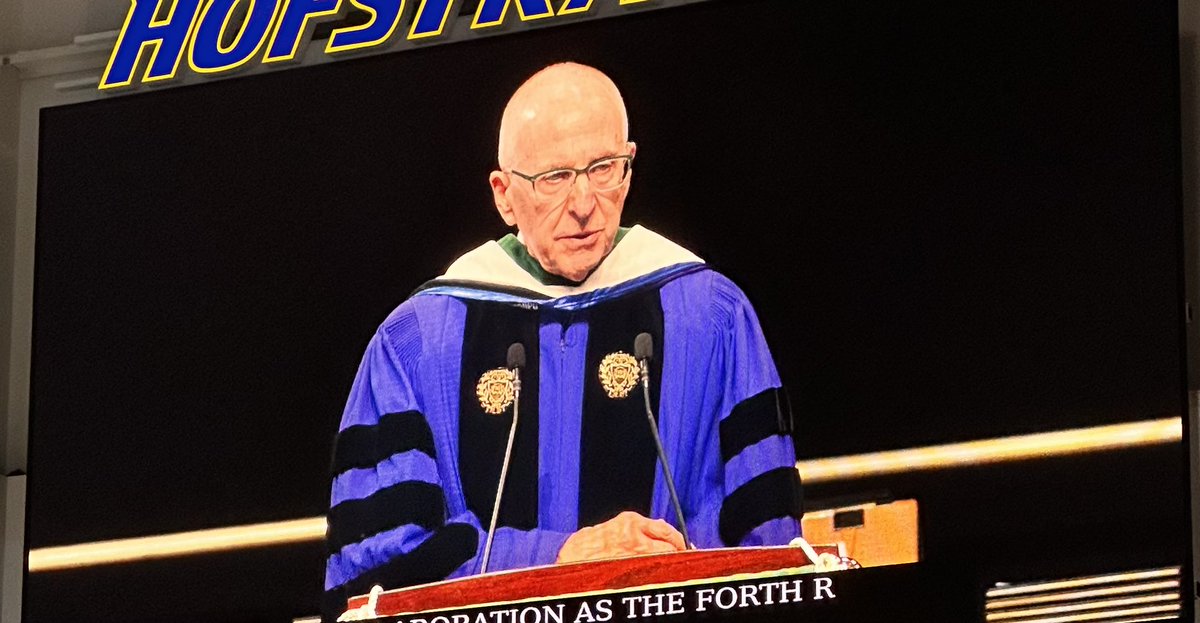 ZuckerSoM's tweet photo. Dr. David Skorton addresses class of #2024 @AAMCToday @NorthwellHealth @Hofstrau 

#zuckerSomoments #CongratsMD #ZuckerMedMilestones 
#ZuckerSoM #ZuckerMed 
#MDStoBe 
#DoctorsOfTomorrow https://t.co/L177IR9ma7