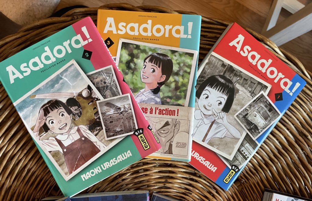 Jantony123's tweet photo. Des arrivages mangas qui font toujours plaisir ✨
Dans la liste :
- #OniGoroshi tome 1
- #Asadora tomes 1 -3
- #Kowloon tomes 1-4 merci pour ta recommandation @Totom6892 😎
- #Manchuriaopiumsquad tomes 1-2
Vous les connaissez ? Vous en avez pensé quoi ?
Je vous recommande 🙌 https://t.co/HJGY1p1FYB