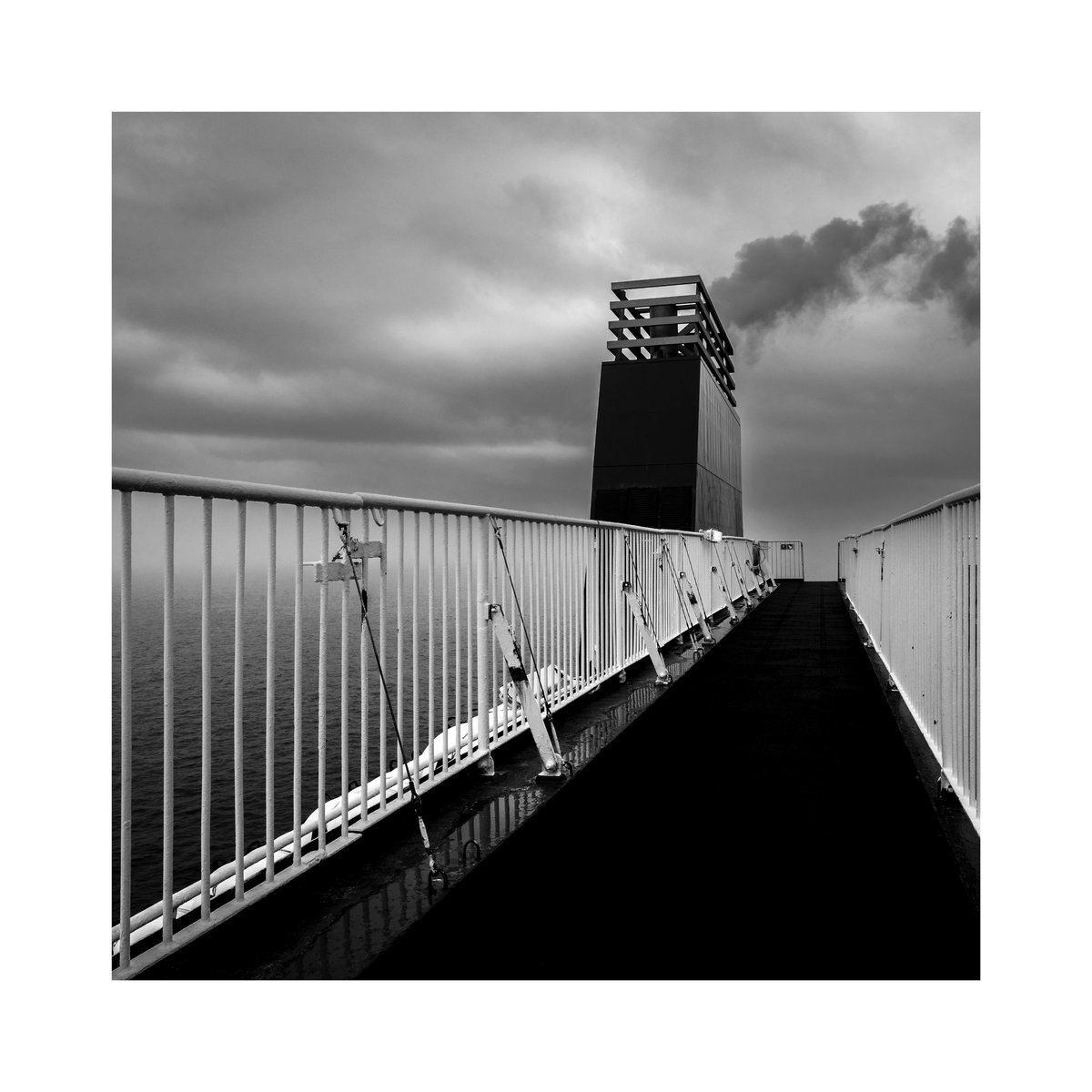 Channel Ferry Deck, English Channel

#photography #monochrome #bnw