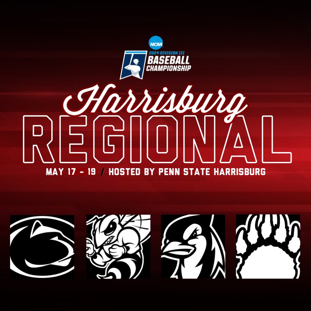 Road Trippin’ 🚌 BSU will head to Harrisburg, PA for this weekend’s NCAA Regional hosted by Penn State Harrisburg, along with Randolph-Macon & Elizabethtown. #BearDown