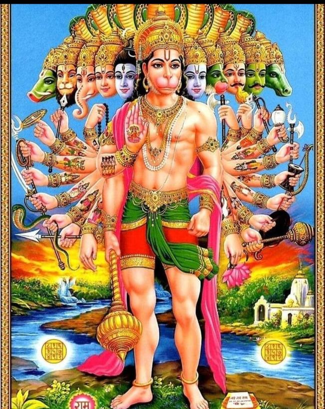 #शुभ_मंगलवार_वंदन🌷🌷
ग्यारह मुखी हनुमान जी अद्भुत अलौकिक दिव्य दर्शन।
।।जा पर कृपा राम की होई।।
         ।।ता पर कृपा करहिं सब कोई॥
।।जिनके कपट,दम्भ नहिं माया।।
              ।। तिनके ह्रदय बसहु रघुराया ॥
ॐ हं हनुमंते नमः 🙏🚩
        जय श्री राम 🙏🚩
             जय बजरंग बली🙏