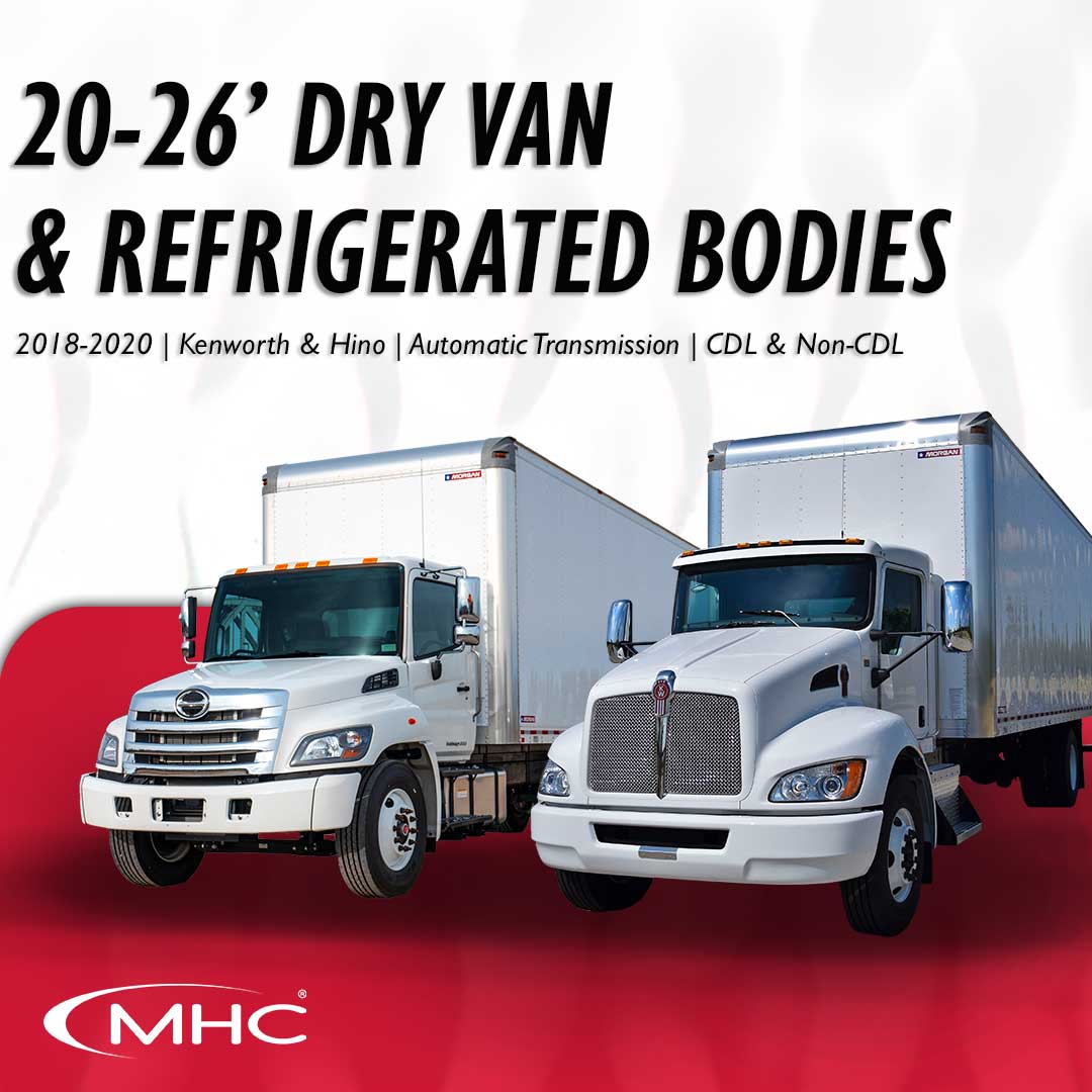 We have a stocked inventory of dry vans and refrigerated trucks ready to hit the road. Browse our inventory here & contact your local dealer to learn more: bit.ly/4agMkrJ