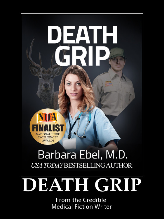 'Death Grip will keep you in suspense to the very last page.' #Amazon #bookreviews mybook.to/Death-Grip A #mustread #Medical #suspense #Novel and #free with #KindleUnlimited. #IARTG #kindlebooks #Monday #Reading #BooksWorthReading #BookBoost #goodreads #awardwinning