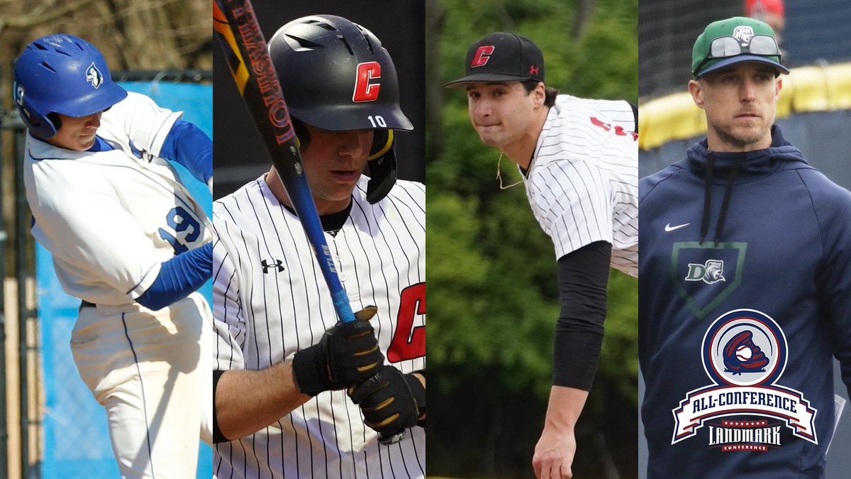 Landmark Conference (@landmarkconf) on Twitter photo #LandmarkBASE | Awards
POTY: Quinten Perilli - <a href="/EtownBlueJays/">Etown Athletics</a>
PIOTY: Roman Tozzi - <a href="/CatholicU_Cards/">Catholic University Athletics</a>
ROTY: Logan Eilbacher - <a href="/CatholicU_Cards/">Catholic University Athletics</a>
COTY: <a href="/GoDrewRangers/">Drew Rangers</a>
📰 tinyurl.com/yc4z6vns
#MakeYourMark #LandmarkBASE | Awards
POTY: Quinten Perilli - <a href="/EtownBlueJays/">Etown Athletics</a>
PIOTY: Roman Tozzi - <a href="/CatholicU_Cards/">Catholic University Athletics</a>
ROTY: Logan Eilbacher - <a href="/CatholicU_Cards/">Catholic University Athletics</a>
COTY: <a href="/GoDrewRangers/">Drew Rangers</a>
📰 tinyurl.com/yc4z6vns
#MakeYourMark