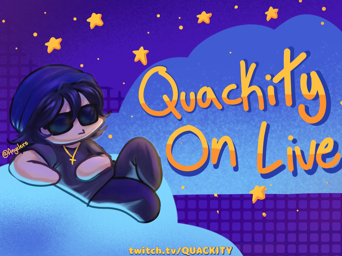 🟣 ¡QUACKITY IS ON LIVE! 🦆 GOGOGO Title: QSMP EVENY DAY 📎 twitch.tv/quackity