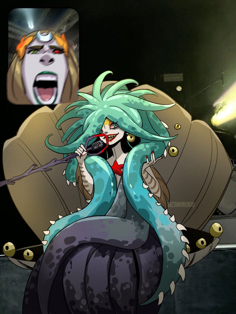 Scylla is too perfect not to do this #Hades2