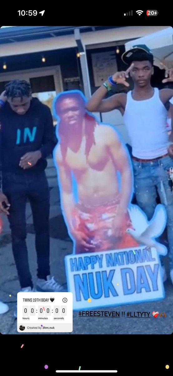 niyaaaa43's tweet photo. Happy 19th birthday twinsss I love yall 🫶🏾 #freesteven #LLTY🤎 https://t.co/8GJAjyVW0f