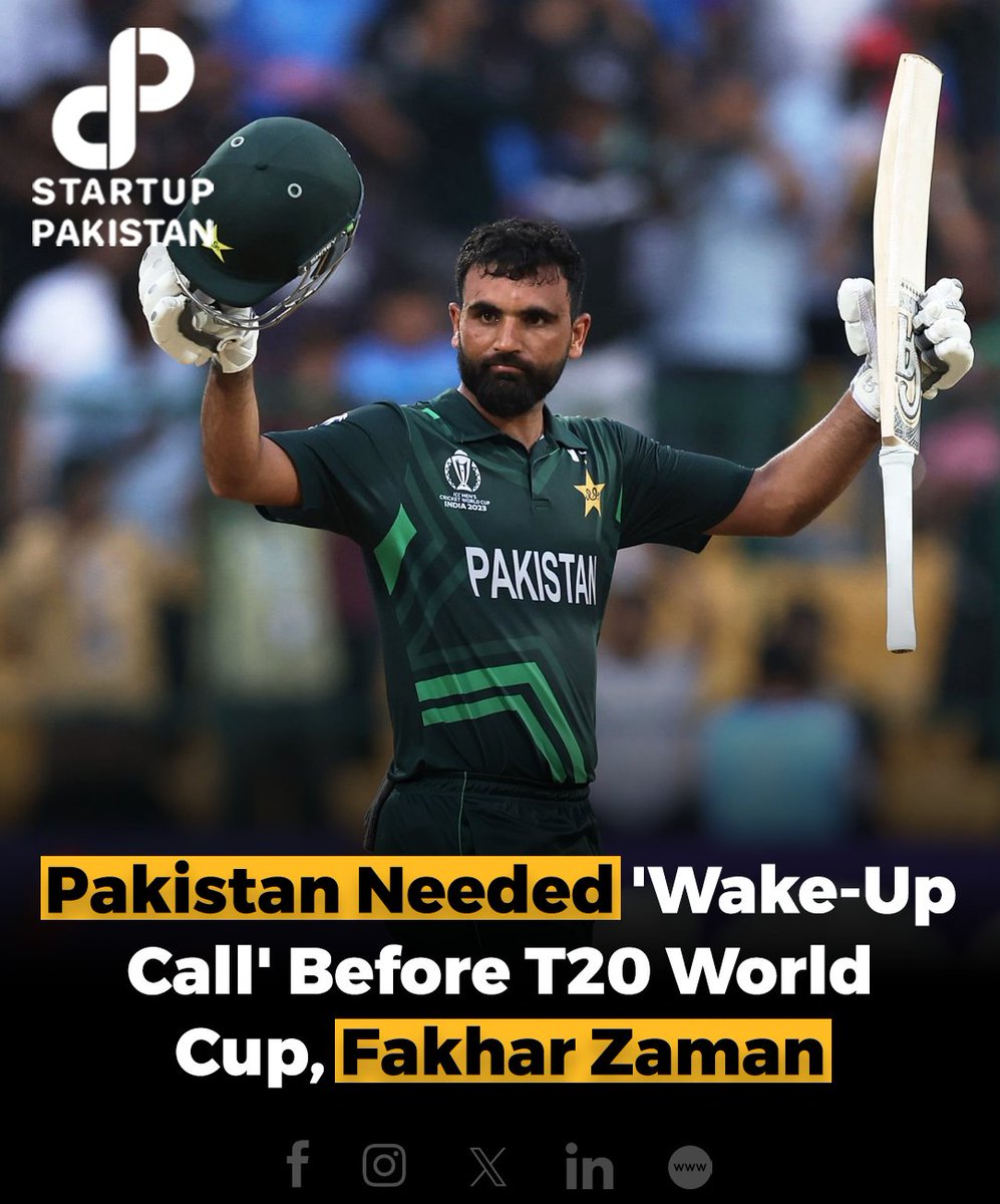 Fakhar Zaman, the left-handed batter for Pakistan, emphasized the importance of a wake-up call for the national team ahead of the ICC Men’s T20 World Cup 2024, set to take place in the West Indies and USA in June.

#PCB #Pakistan #T20 #Ireland #T20worldcup #Pakistancricketteam