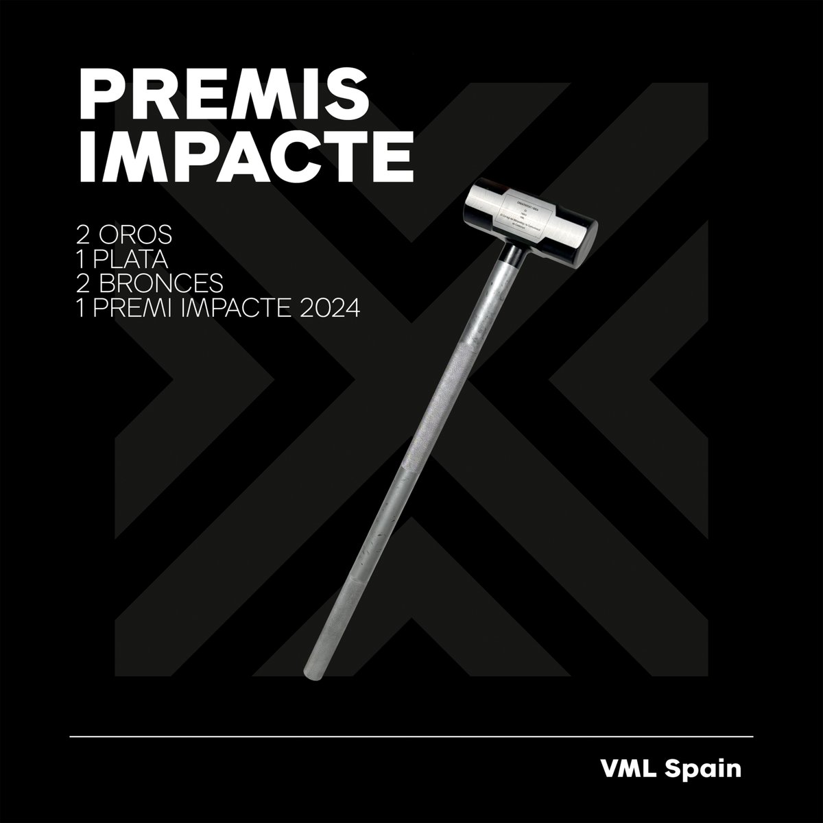 🏆Gran noche la del jueves para VML España en los #PremisImpacte, concedidos por @MktComCat. 6️⃣ metales que destacan nuestra creatividad e innovación de producto con campañas para @heinz y @burgerking y la gestión de clientes de Oscar Orellana, CEO de VML España. ¡Muchas gracias!