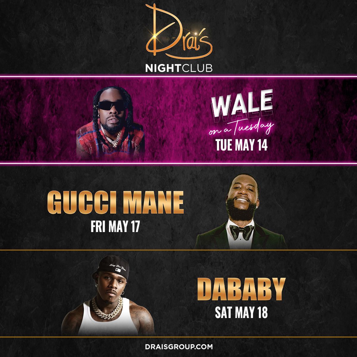 Another fire week at Drai's Nightclub! Grab your tickets now at  buff.ly/49sLSpR 🎫 ✨ 

#OnlyatDrais