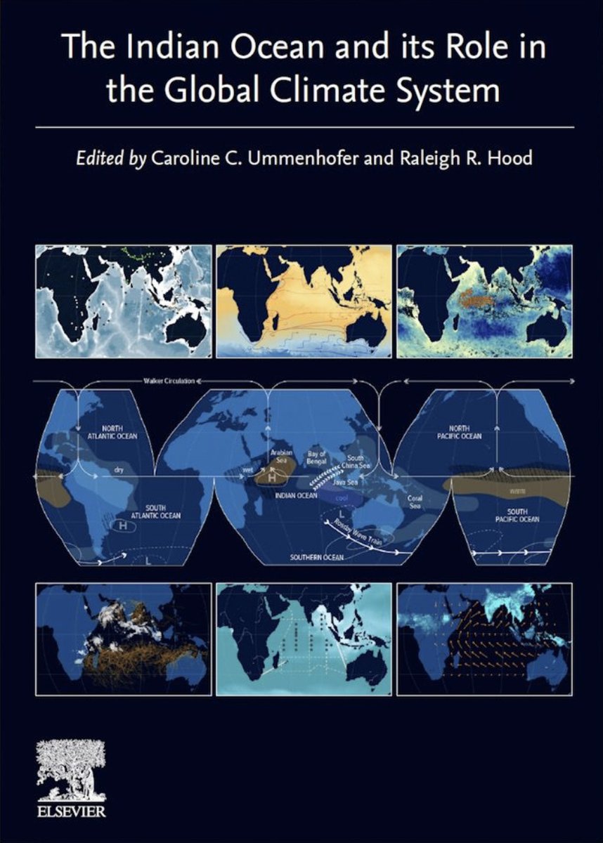 📘 In a new book co-edited by #WHOI physical oceanographer Caroline Ummenhofer, 90+ experts tackle the complex issues facing #IndianOcean region + identify methods to help overcome current knowledge gaps.

📲 Get your copy today: go.whoi.edu/indian-ocean