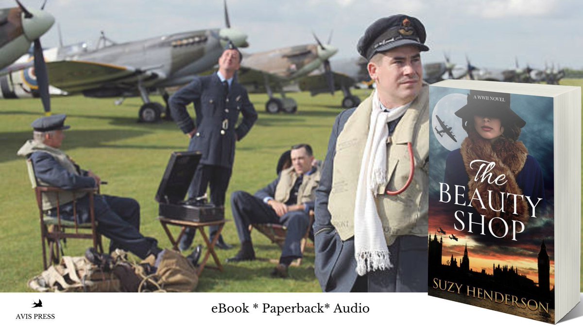 The Beauty Shop: A gripping #WW2 Novel inspired by a true story War brings them together but will it ultimately tear them apart? 'The aerial scenes blew me away!' Audio/eBook/Paperback Mybook.to/TheBeautyShop #BookLovers #histfic #MastersOfTheAir #booktok