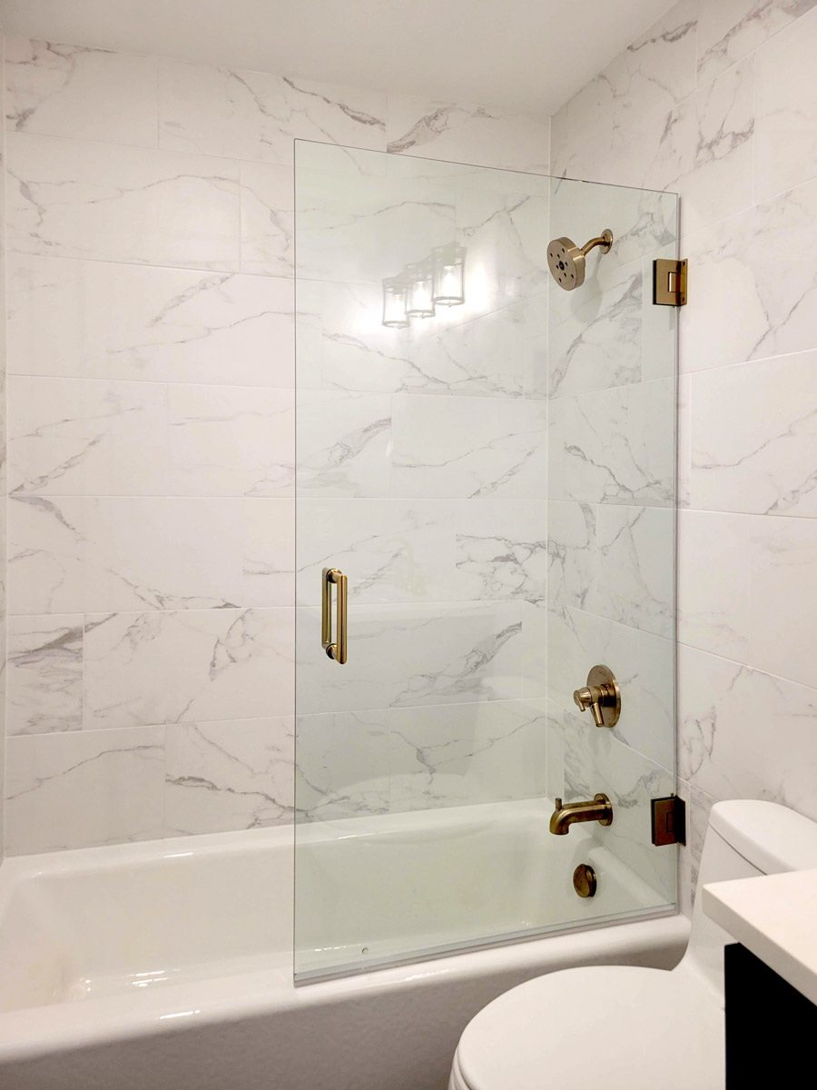 When it comes to custom glass shower doors by ABC Glass and Mirror there really are limitless options. And every shower door is unique and custom sized to fit precisely in your bathroom space. Contact us today to get started at 703-257-7150! #abcglassandmirror