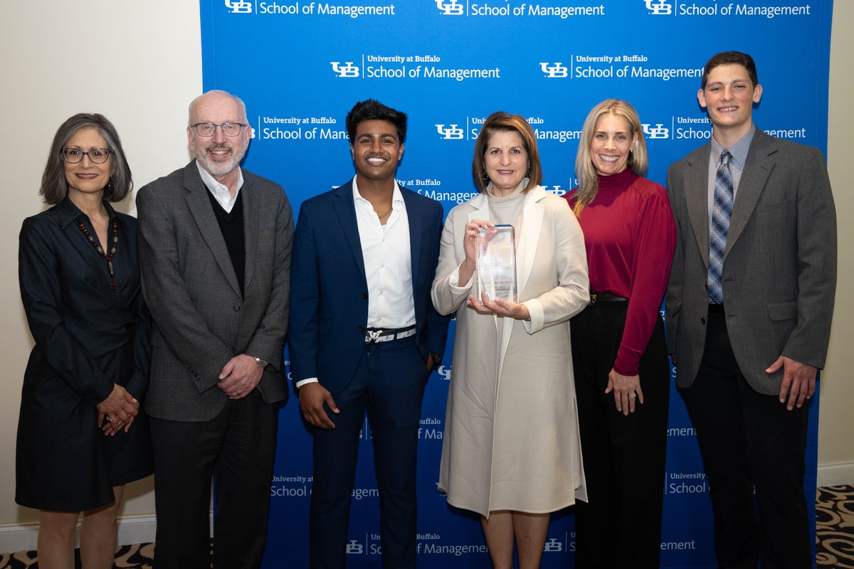 We are thrilled to have been named the 'Outstanding Internship Organization' of the year during @UBSchoolofMGT's Career Resource Center Awards Ceremony! Special shout-out to our Director of Internship and Career Development, Mary Borgognoni, who has done a tremendous job