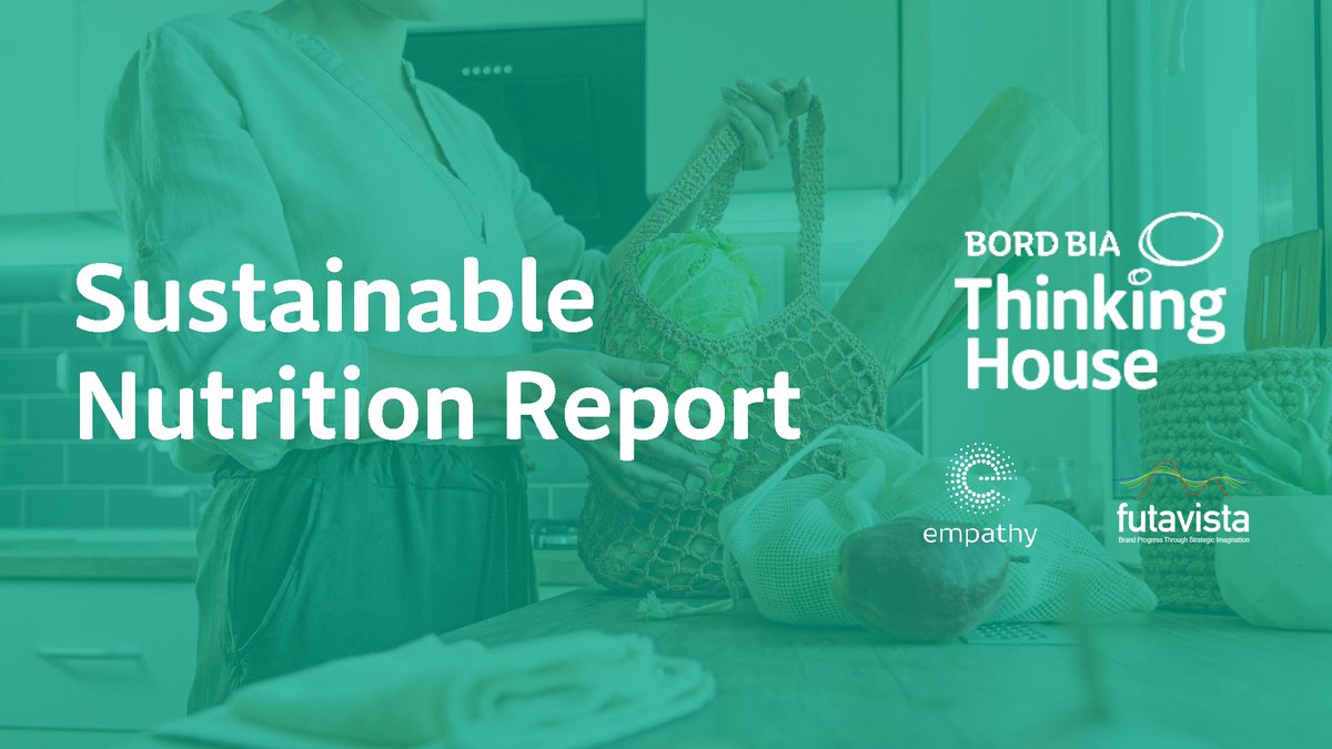 Explore the key considerations and the future of sustainable nutrition - the Sustainable Nutrition Report 2024 is now available on My Bord Bia 🥕🐄 This report and the associated webinar is available through My Bord Bia for Bord Bia clients only: my.bordbia.ie/s/mbb-insight/…