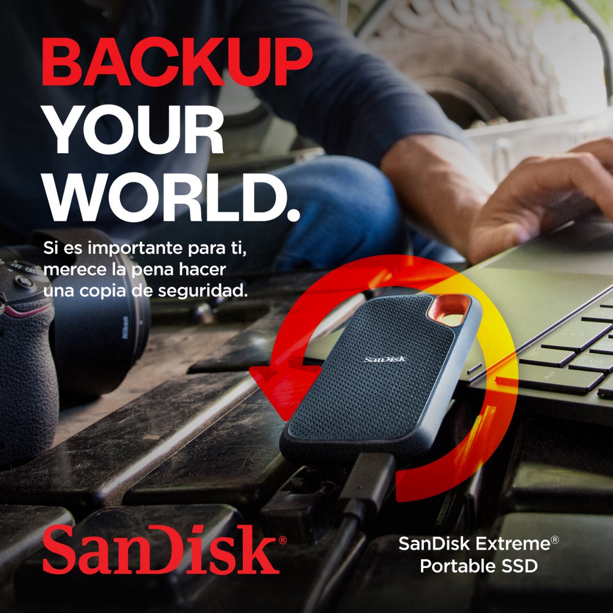 🌍✨ ¡Asegura tu mundo con SanDisk! 🚀 Guarda lo más importante 📂🔒. Con SanDisk, tu vida digital está segura. No esperes más, ¡haz backup ahora! 🛡️ #BackupYourWorld #SanDisk

Link: clientes.infowork.es/buscar?control…
