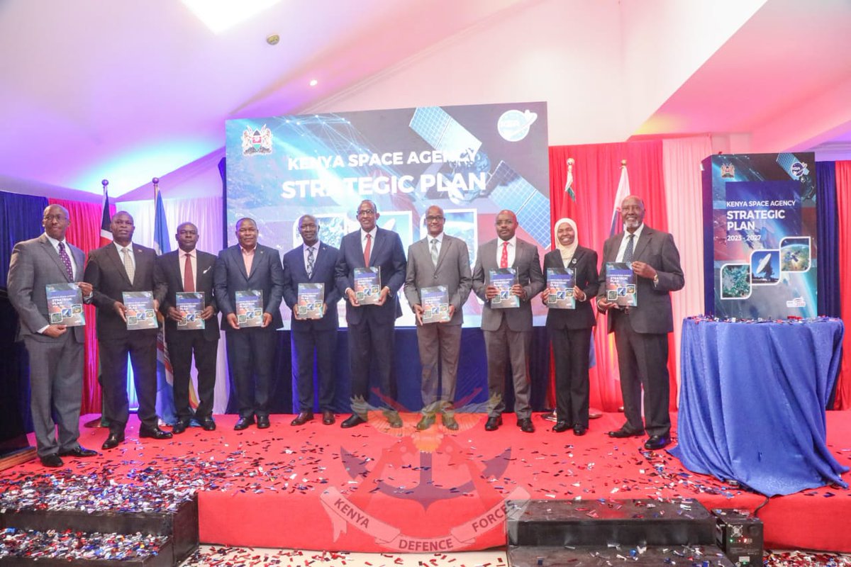 The launch of the Strategic Plan 2023-2027 is a significant leap forward for the Kenya Space Agency, heralding a new era of exciting advancements.
bit.ly/4dC4siy