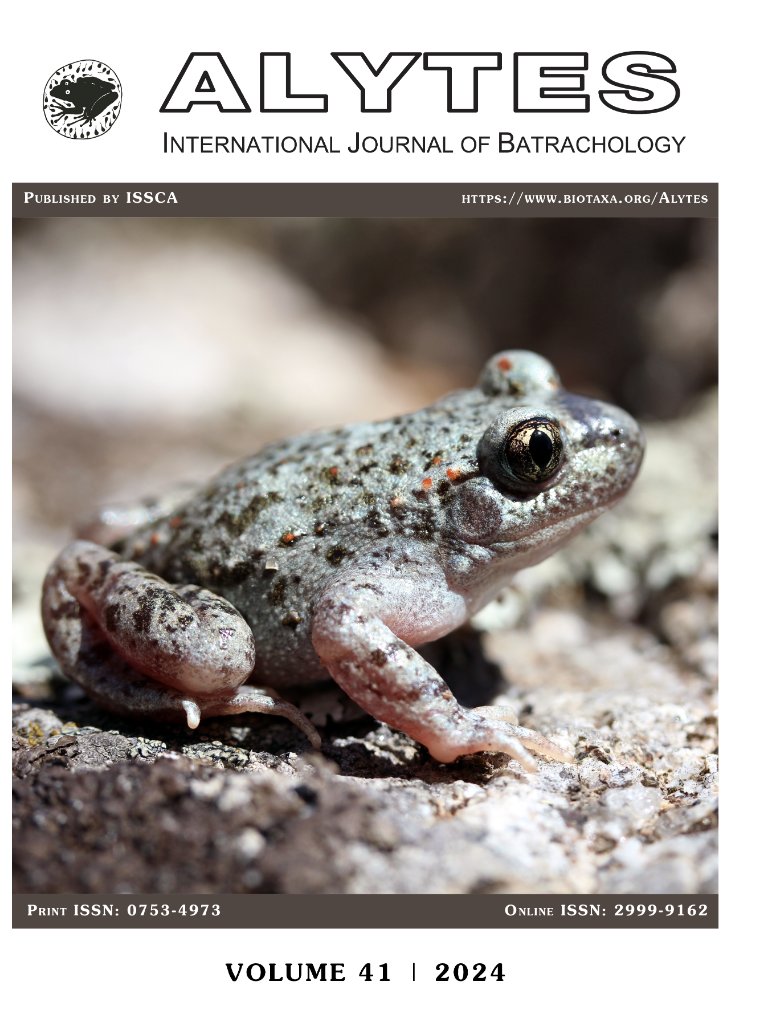 Introducing Alytes obstetricans lusitanicus ssp. nov. biotaxa.org/Alytes/article…