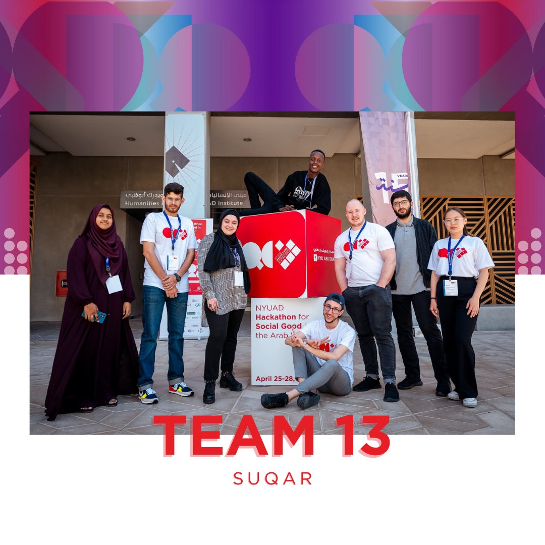 Introducing Team 13 - SuQar | سكر. Their tool predicts diabetes using quantum neural networks, offering a new frontier in medical technology.

#NYUADHackathon2024Teams #NYUADHackathonTeams #NYUADHackathon