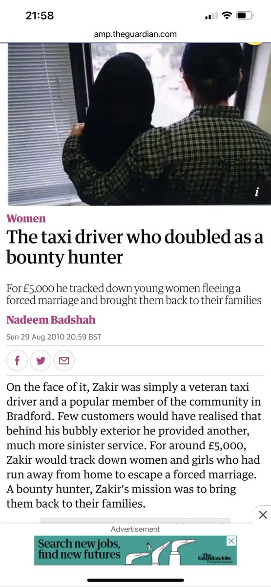 The Taxi Driver Bounty Hunters  use Muslim contacts in the council and housing depts etc to get national insurance numbers and locations of run away girls.
They even get other Muslim women to enter battered woman sanctuary to locate and force home the girls!

This story
