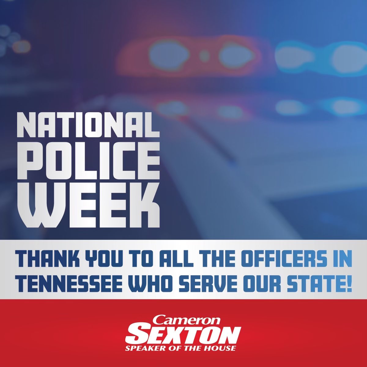 Appreciate our Law Enforcement community who risk their lives daily to serve and protect us! Let’s express our gratitude when we see an officer. #NationalPoliceWeek #BackTheBlue