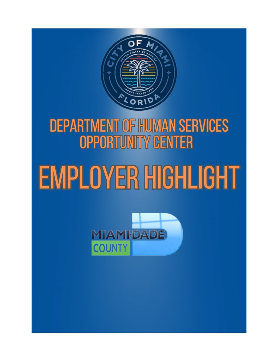 cityofmiamiDHS's tweet image. With only 3 days left until our event, we are happy to highlight hiring managers from #MiamiDade #C&amp;amp;SWholesales #ARPEC #BSEHospitality &amp;amp; #KellyEducationServices who will join us on Thursday. Spaces are filling up  Click the QR code to register &amp;amp; receive a FREE UBER voucher!!