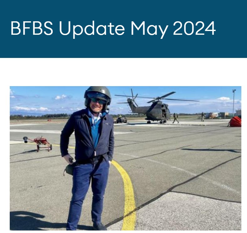 BFBS May Update In this update, BFBS have chosen their top picks from their Forces News channels, and you can read about the latest BFBS Radio documentary NATO 75, and news of their recent collaboration with BT. To view the update in full, please go to: ow.ly/nVY750REKLC