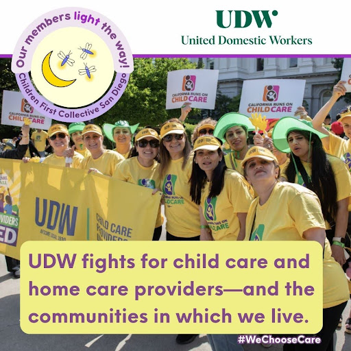 Children First Collective (@childrenfirstco) on Twitter photo ✊🏾Our partner <a href="/udw_union/">UDW is on BlueSky</a> is a union + 171,000 + home care & family #ChildCare providers across #California!
📢 UDW has been advocating for
children
senior citizens
care providers
& those with #disabilities for 50 yrs
🫱🏾🫲🏽Proud to partner! #WeChooseCare ✊🏾Our partner <a href="/udw_union/">UDW is on BlueSky</a> is a union + 171,000 + home care & family #ChildCare providers across #California!
📢 UDW has been advocating for
children
senior citizens
care providers
& those with #disabilities for 50 yrs
🫱🏾🫲🏽Proud to partner! #WeChooseCare