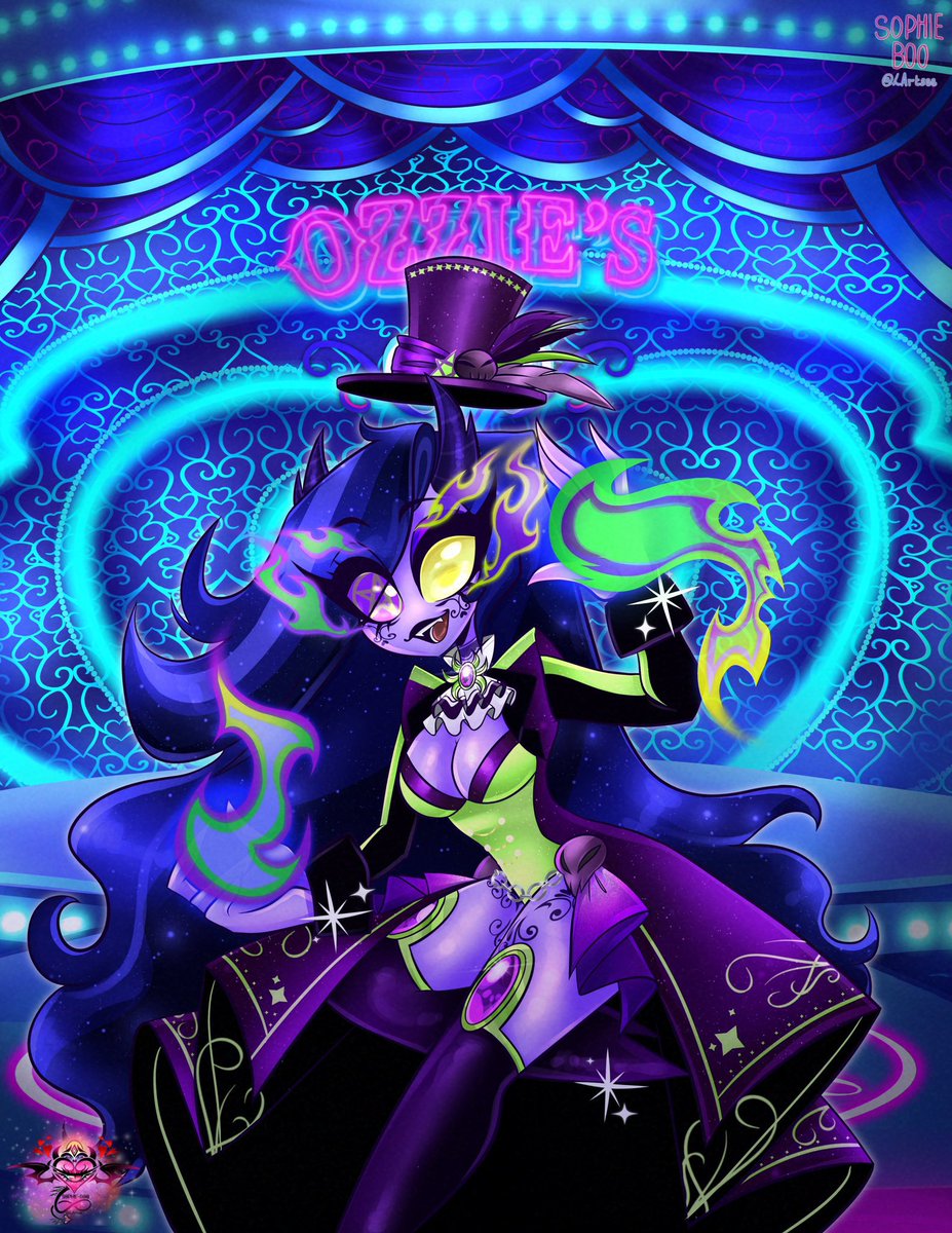 Channy814's tweet photo. JUBILLEE! LIVE AT THE HOUSE OF ASMODEUS! @LArtsss you are the bomb you did the so beautifully! 🥹🥹🥹💕
#vivziepop #houseofasmodeus #HelluvaBoss #HelluvaBossOC https://t.co/6Yuoxr5Tc2