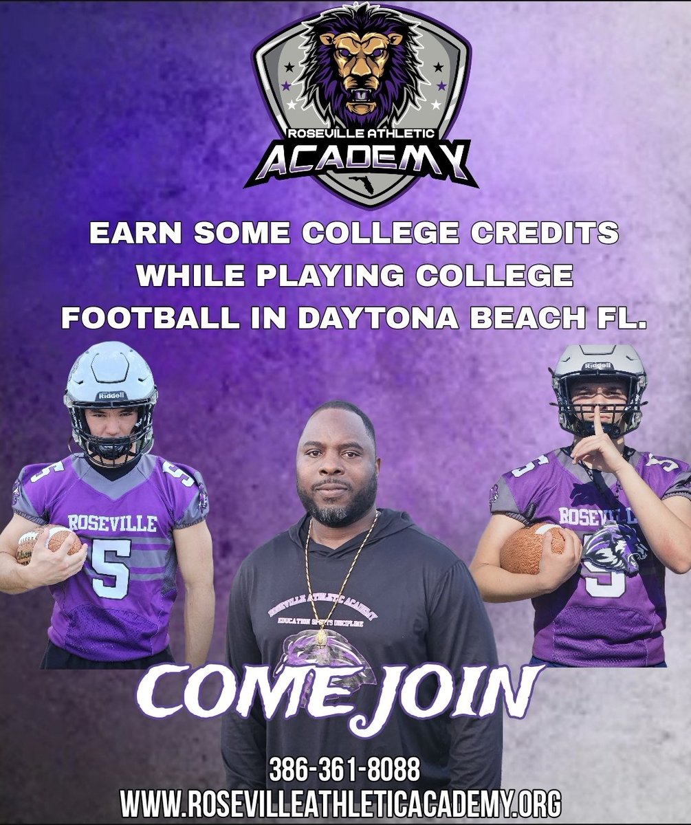 How many seniors have not yet signed? Connect with the Roseville Athletic Academy to sign only if you are serious about your career. 386-361-8088 @DanLaForestFB @larryblustein