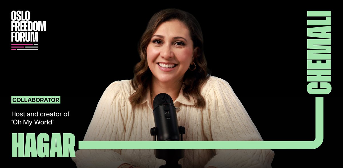 Oslo Freedom Forum (OFF) tweet media