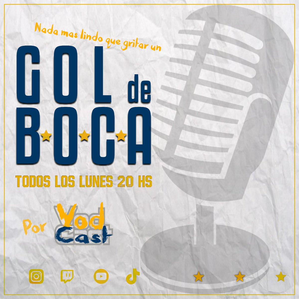 🚨📷HOY HAY PROGRAMA!!!   

🇸🇪A partir de las 20hs vamos a estar hablando de renovaciónes del plantel, mercado de pases y un invitado muy especial : JORGE REALE. 

📷En vivo por INSTAGRAM (GOLDEBOCAOK2) TWITCH, TIKTOK Y YOUTUBE. 📺
