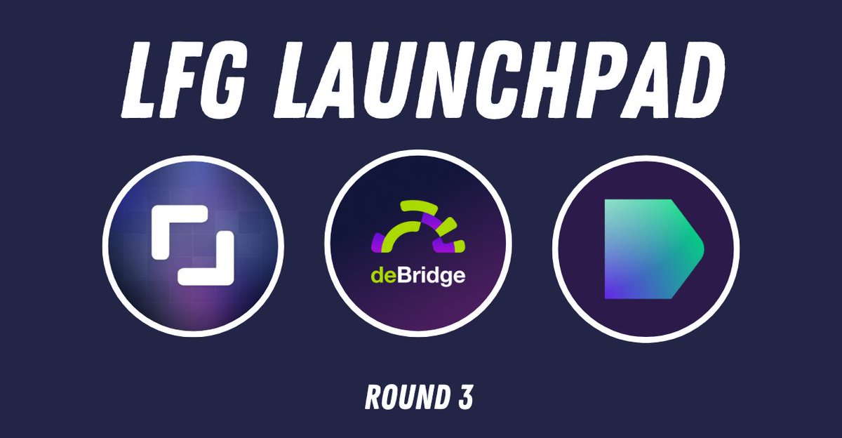 LFG LAUNCHPAD: Exchange Art, deBridge, Divvy/Bet.

Here's everything you need to know about these candidates 🧵 ⬇️