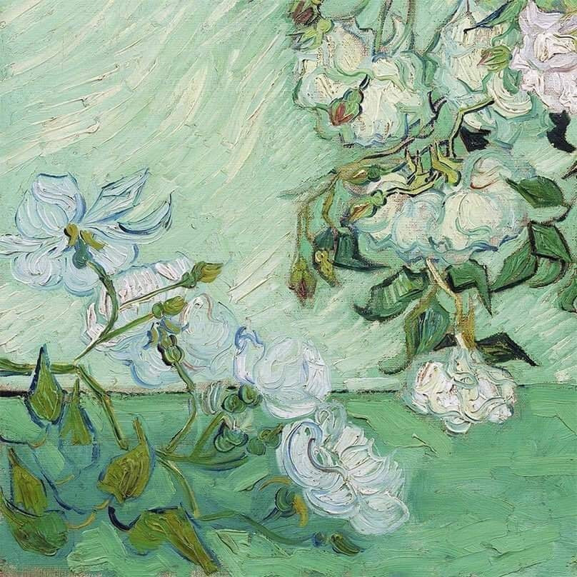 Vincent Van Gogh's Roses.