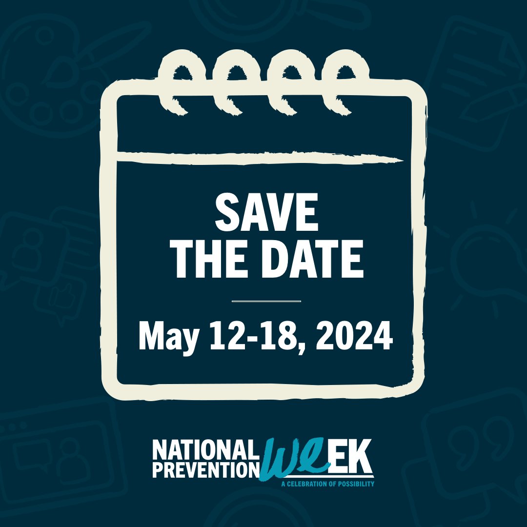 DYK  #Mentalhealth and #substanceuse disorders are often connected. During #NationalPreventionWeek24 learn about prevention and mental health promotion best practices & new initiatives from experts in the field: bit.ly/37bCxb