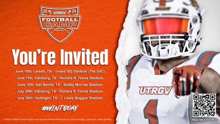 Thank you for the camp invite @CoachRegalado