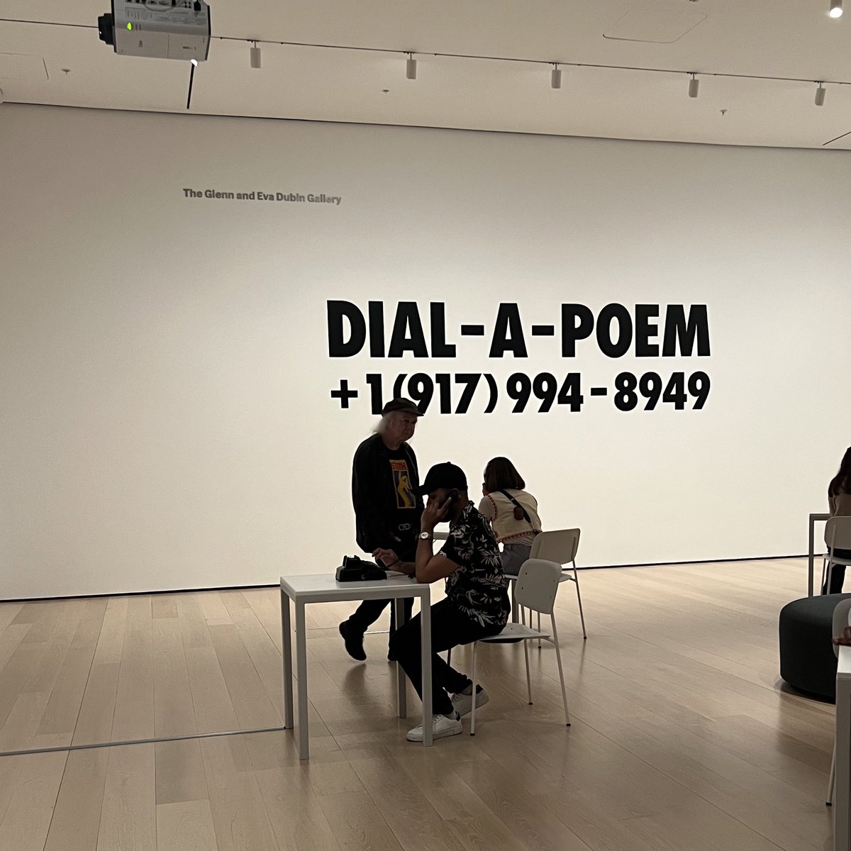 poems in art museums ✍️✍️✍️
<a href="/MuseumModernArt/">MoMA The Museum of Modern Art</a> 
<a href="/JustinGilanyi/">JUST_N</a> <a href="/justinaversano/">justinaversano</a> <a href="/sambrukhman/">The Conductor</a>